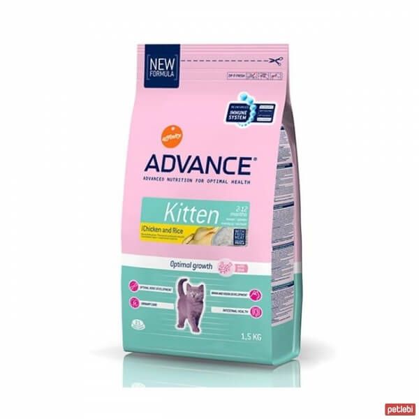 Advance Cat Kitten Tavuklu Pirinçli Yavru Kedi Maması 1,5 Kg Satın Al