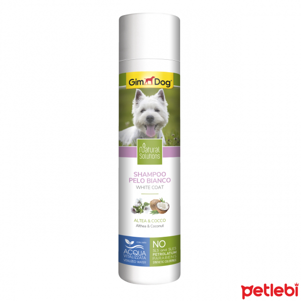 Gimdog Bitki Özlü Beyaz Tüylü Köpek Şampuanı 250ml Satın Al Petlebi